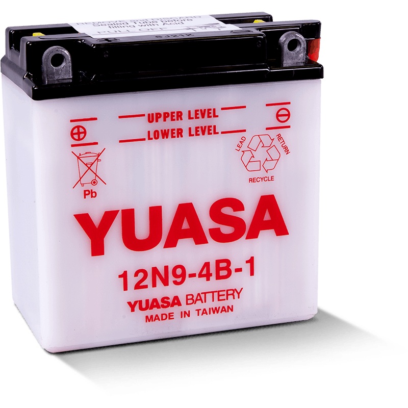Yuasa 12N9-4B-1 Conventional 12-Volt Battery