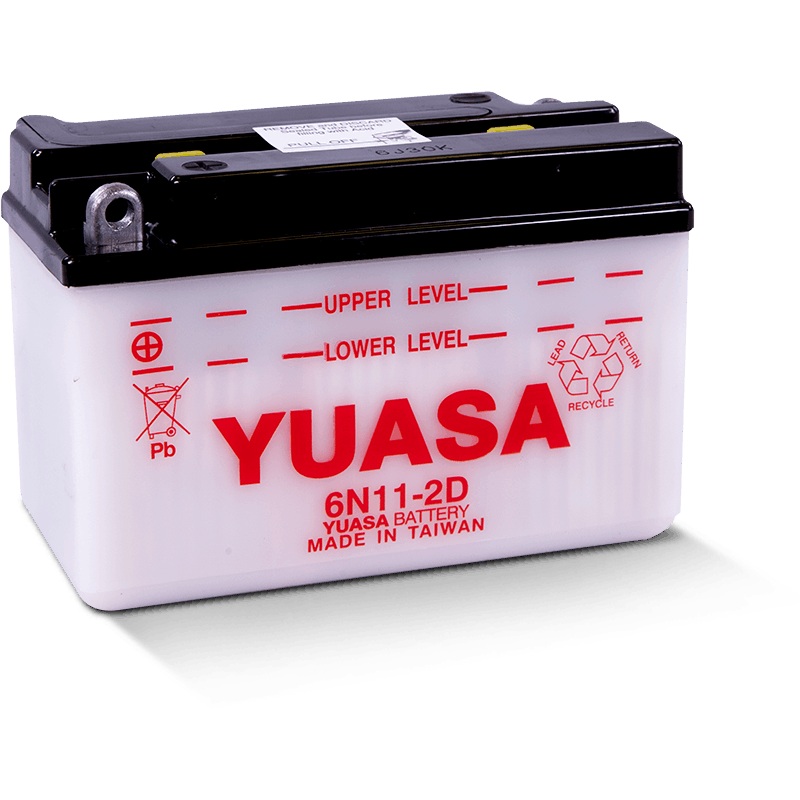 Yuasa 6N11-2D Conventional 6-Volt Battery