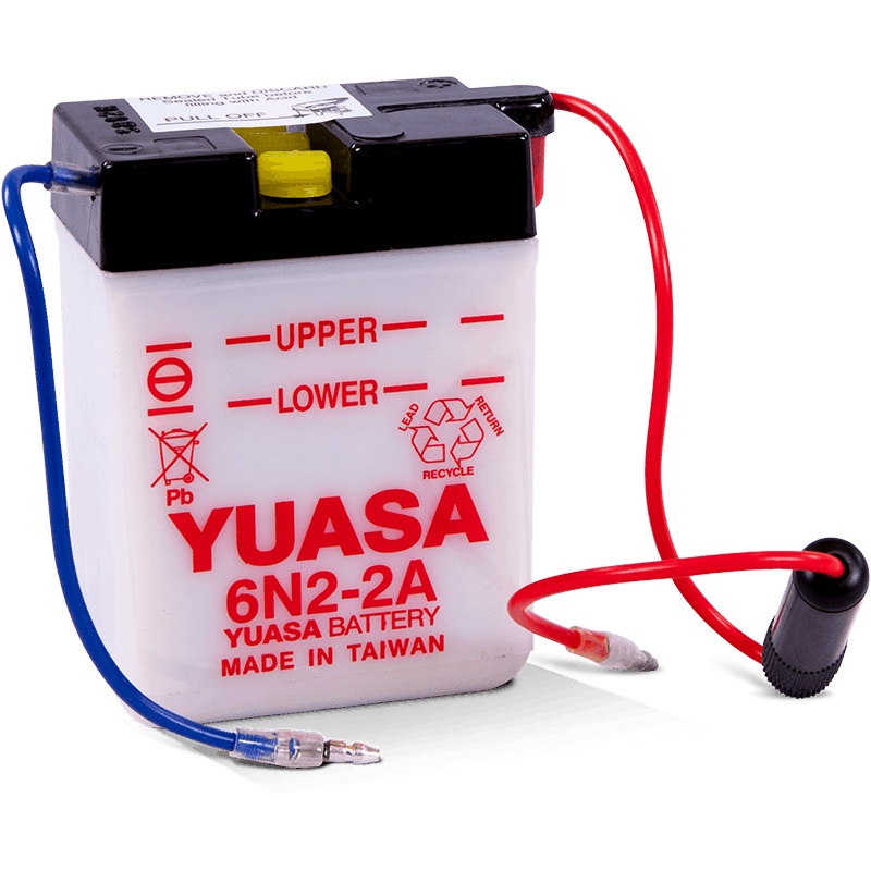 Yuasa 6N2-2A Conventional 6-Volt Battery