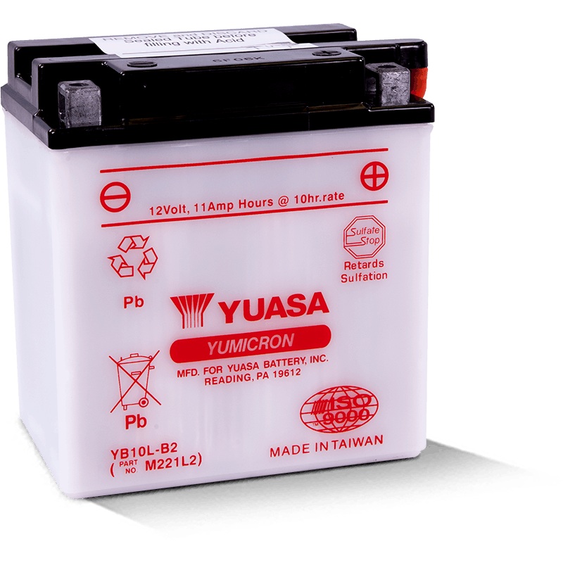 Yuasa YB10L-B2 Yumicron 12-Volt Battery
