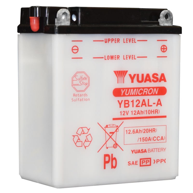 Yuasa YB12AL-A Yumicron 12-Volt Battery