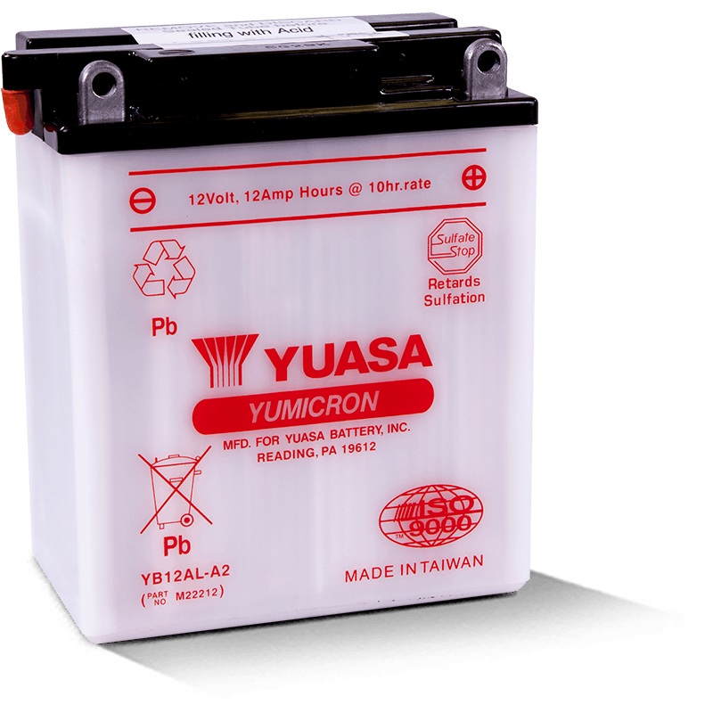Yuasa YB12AL-A2 Yumicron 12-Volt Battery