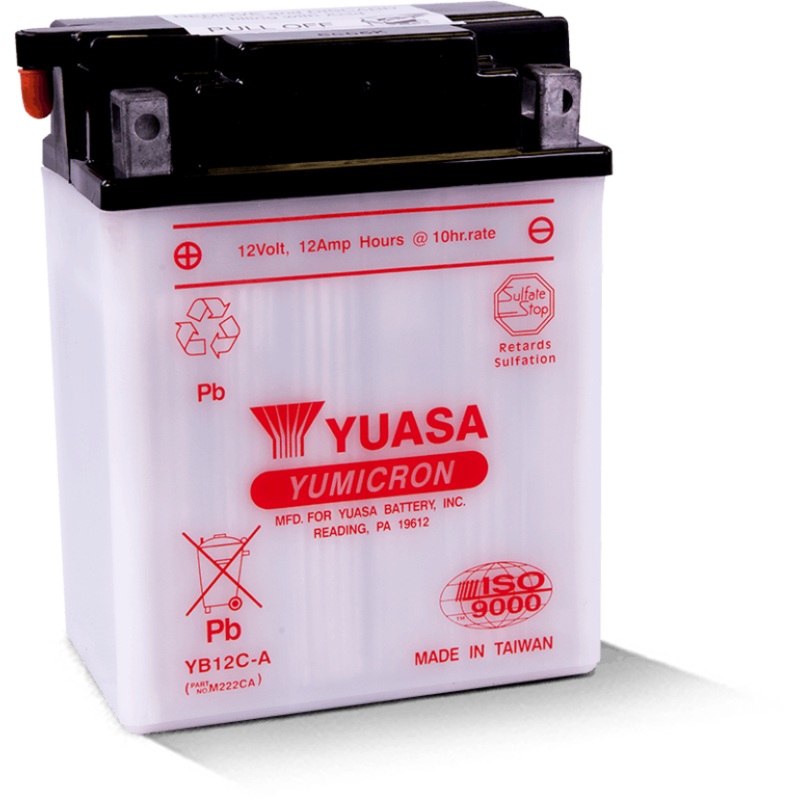 Yuasa YB12C-A Yumicron 12-Volt Battery