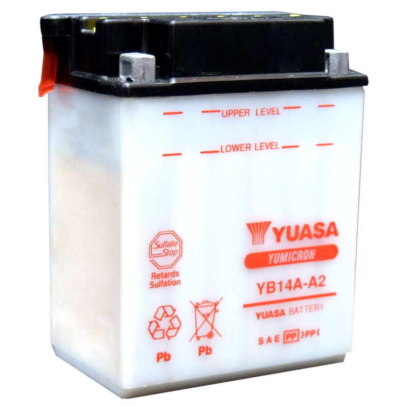 Yuasa YB14A-A2 Yumicron CX 12-Volt Battery