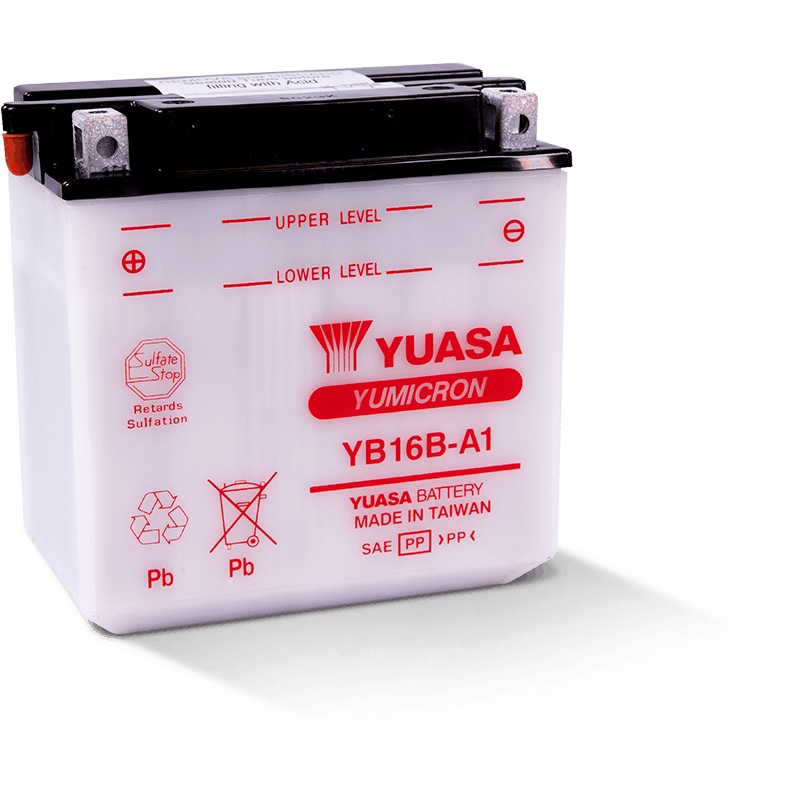 Yuasa YB16B-A1 Yumicron 12-Volt Battery