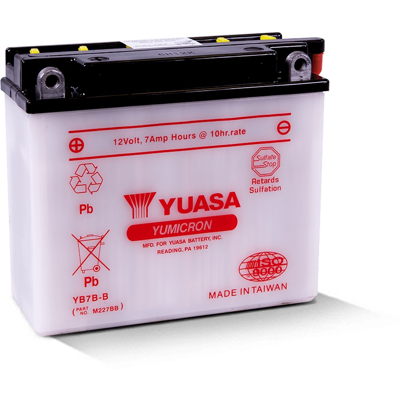 Yuasa YB7B-B Yumicron 12-Volt Battery