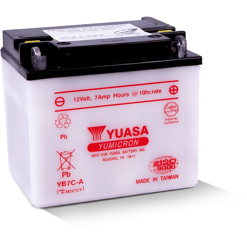 Yuasa YB7C-A Yumicron 12-Volt Battery