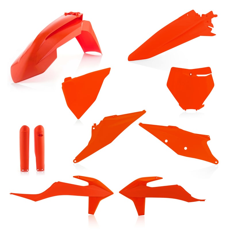 Acerbis 19-22 KTM 125-450 SX/ SX-F/ XC-F/ XC/ XC-tpi Full Plastic Kit – 16 Orange