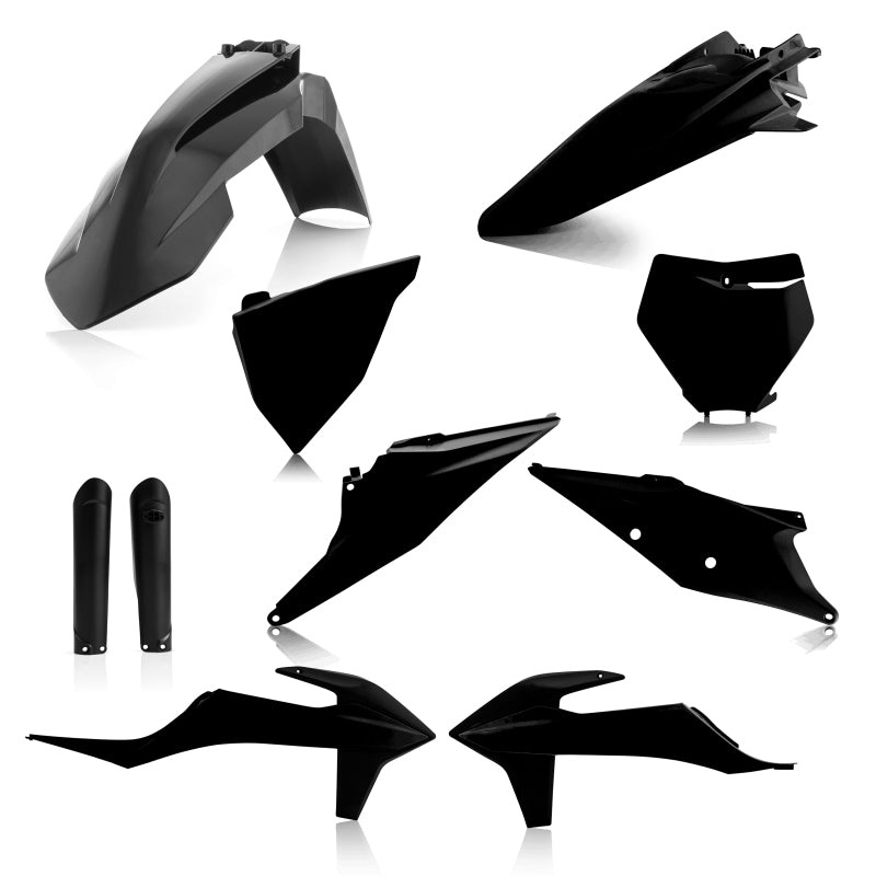 Acerbis 19-22 KTM 125-450 SX/ SX-F/ XC-F/ XC/ XC-tpi Full Plastic Kit – Black