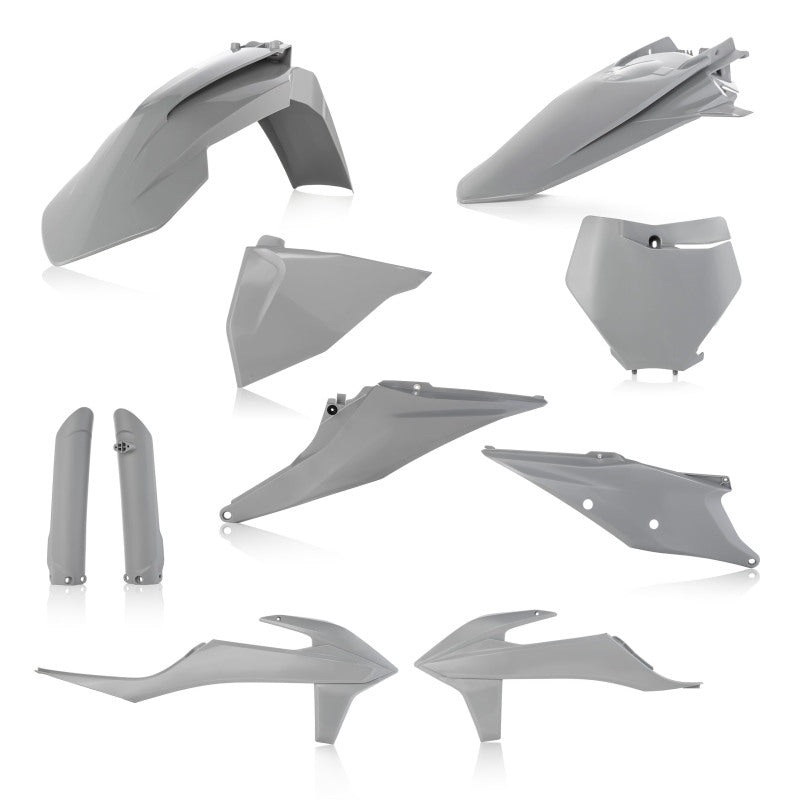 Acerbis 19-22 KTM 125-450 SX/ SX-F/ XC-F/ XC/ XC-tpi Full Plastic Kit – Gray