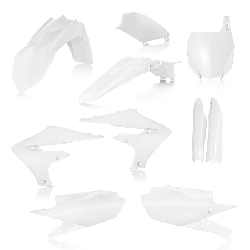 Acerbis 19-23 Yamaha YZ250F/YZ450FX/ 21-23 YZ250FX/ 18-22 YZ450F Full Plastic Kit – White