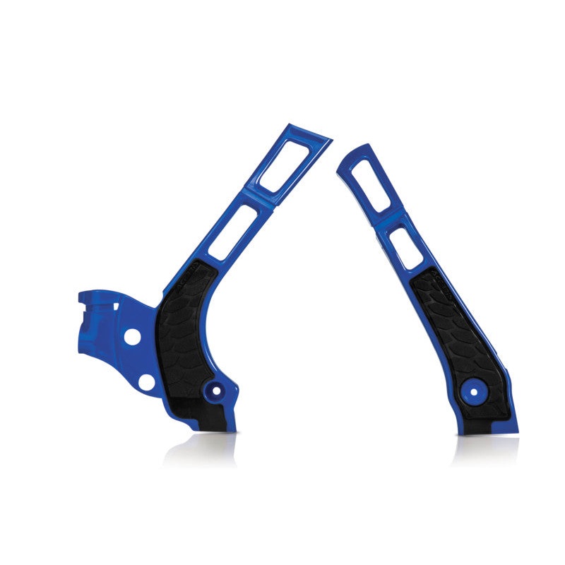 Acerbis 21-24 Fantic XE/XX/ 05-24 Yamaha YZ125/250/ YZ125X/YZ250X Frame Guard X Grip – Blue/ Black