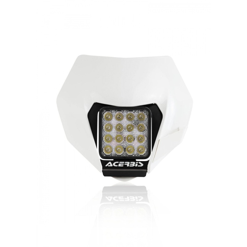 Acerbis Universal Headlight- VSL – White