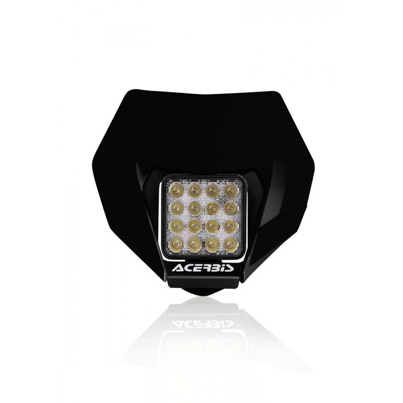 Acerbis VSL Universal Headlight – Black