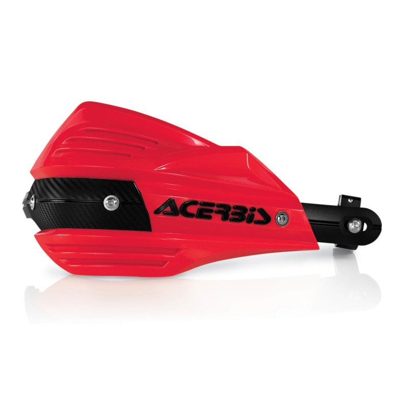 Acerbis X-Factor Handguard – Red w/Black Logo