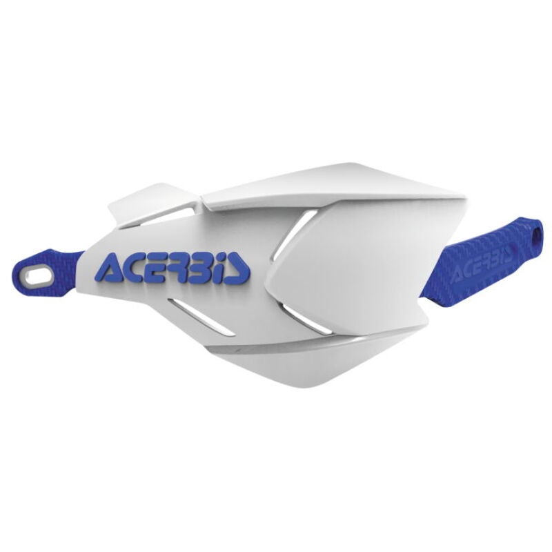 Acerbis X-Factor Handguard – White/ Blue