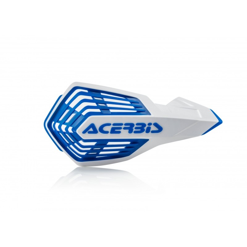 Acerbis X-Force Handguard – White/ Blue