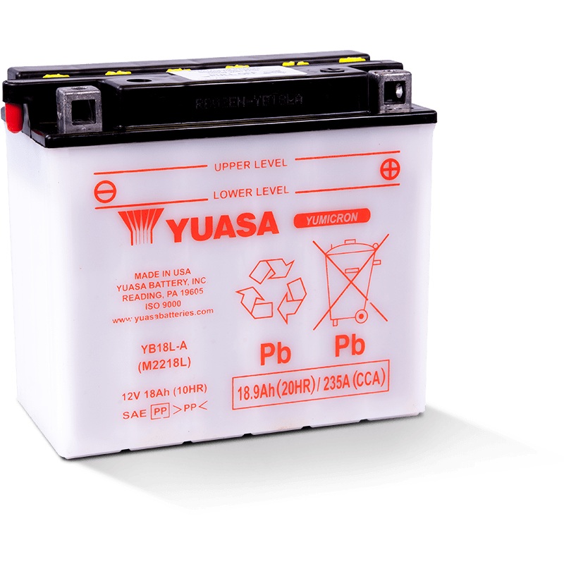Yuasa YB18L-A Yumicron 12-Volt Battery