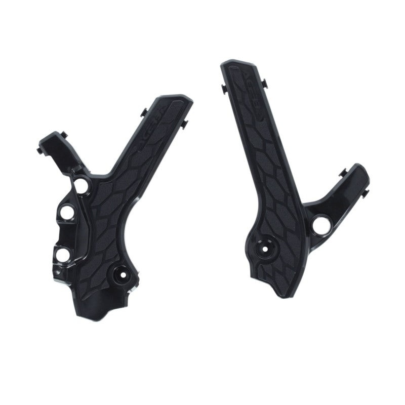Acerbis 00+ Suzuki DRZ400E/S/SM Frame Guards- X-Grip – Black
