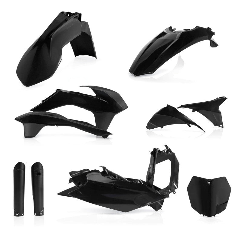 Acerbis 15-16 KTM SX125/150/ SX250/XC/ SX-F/XC-F Full Plastic Kit – Black