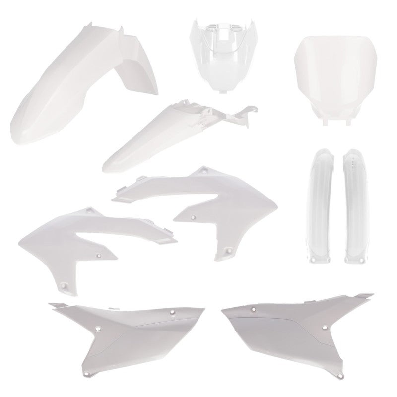Acerbis 2024 Yamaha YZ250F/ 23-24 YZ450F/FX (w/Tank Cover) Full Plastic Kit – White