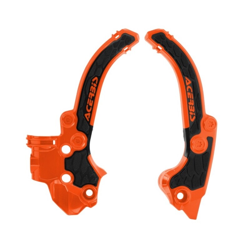 Acerbis 24+ KTM SX50 X-Grip Frame Guard – Orange/Black