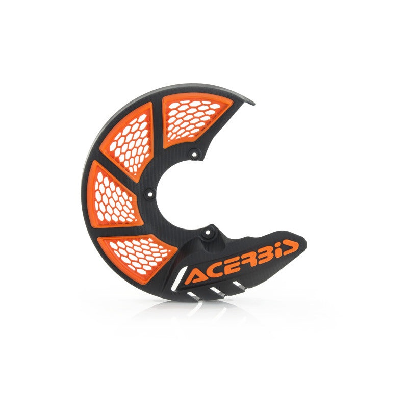 Acerbis X-Brake Vented Disc Cover – Black/16 Orange