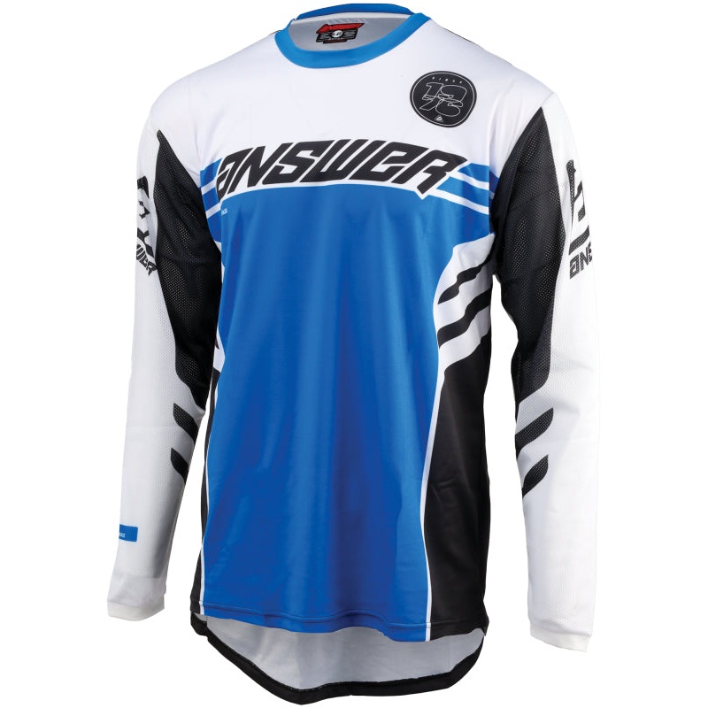 Answer 25 Arkon Nitrus Jersey Blue/Black/White – Small
