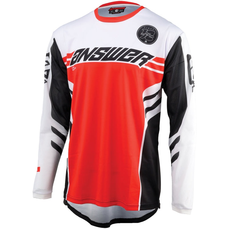 Answer 25 Arkon Nitrus Jersey Red/Black/White – XL