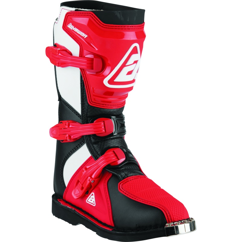 Answer AR1 Boot Black/Red Youth Size – 3