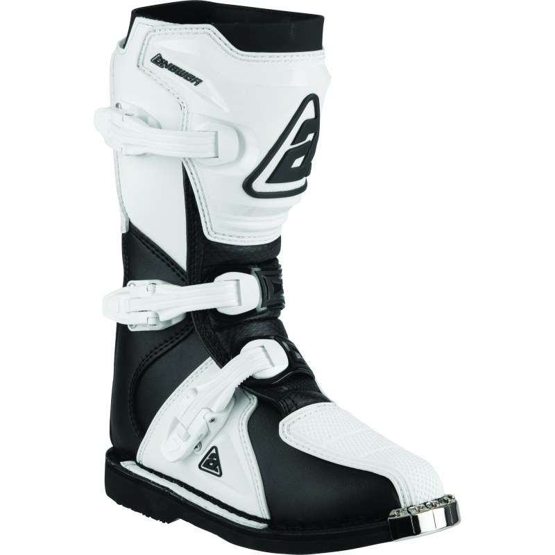 Answer AR1 Boots Black/White Youth Size – 6