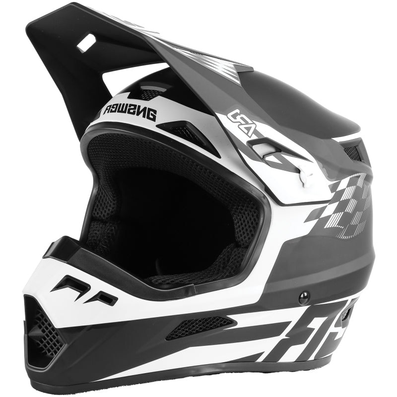 Answer AR1 Sweep Helmet Black/White – Large