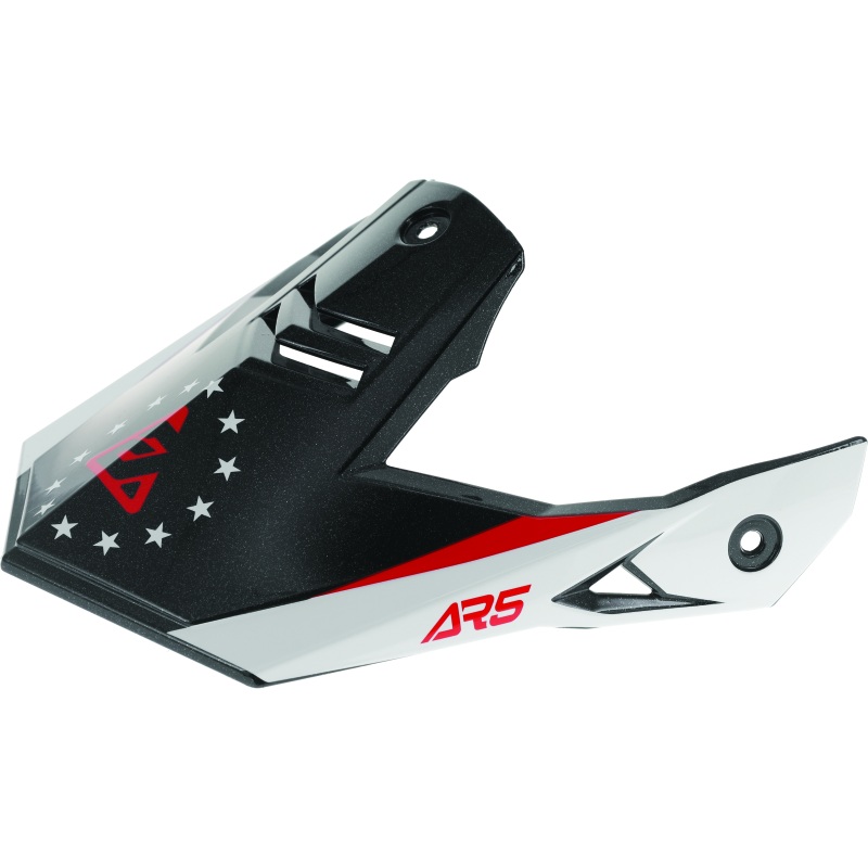 Answer AR5 Rally Visor – Red/Black