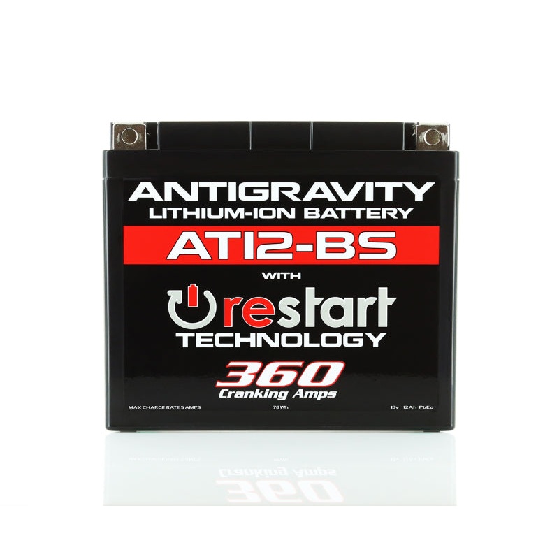 Antigravity YT12-BS Lithium Battery w/Re-Start