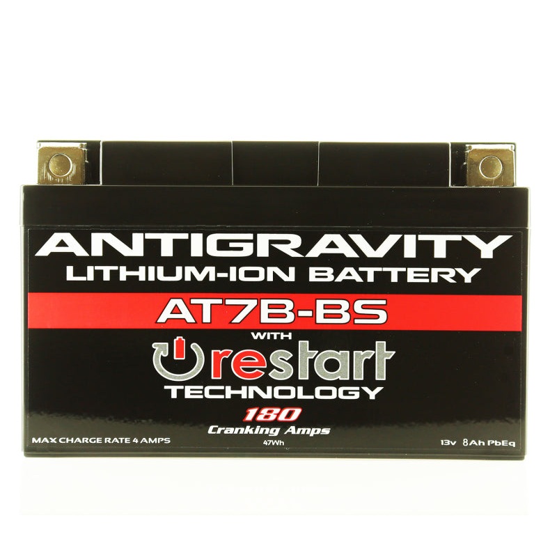 Antigravity YT7B-BS Lithium Battery w/Re-Start