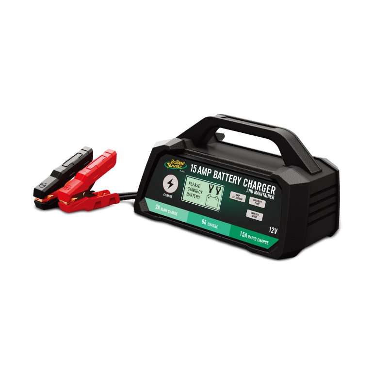 Battery Tender 12V 2A/8A/15A Selectable Chemistry Battery Charger