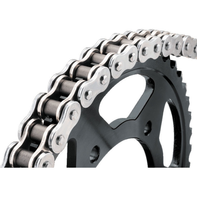 BikeMaster 530×130 BMXR X-Ring Chain – Chrome/Chrome