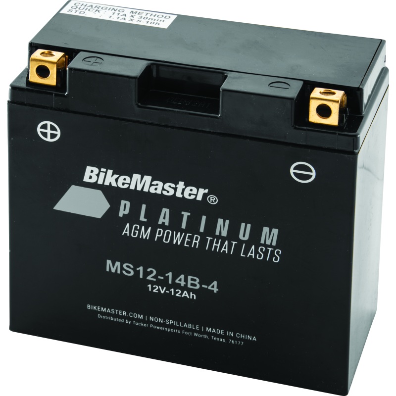 BikeMaster AGM Battery – MS12-14B-4