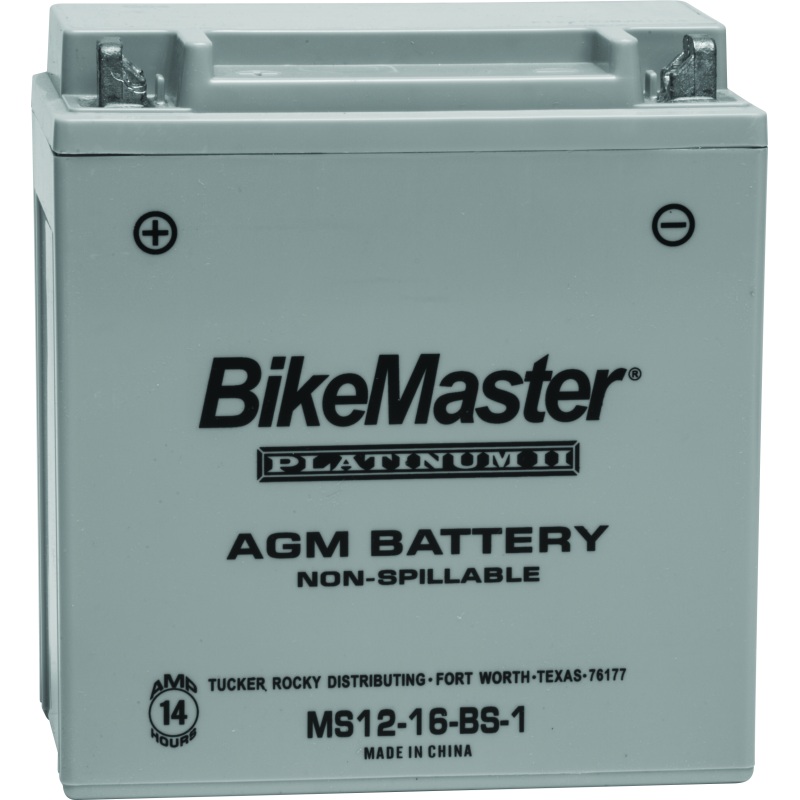 BikeMaster AGM Battery – MS12-16-BS-1