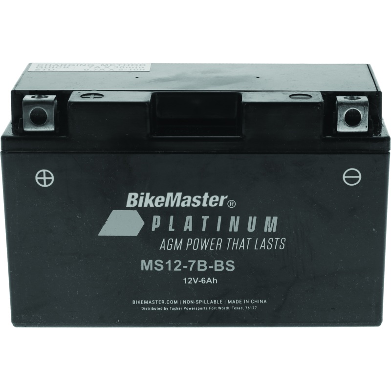 BikeMaster AGM Battery – MS12-7B-BS