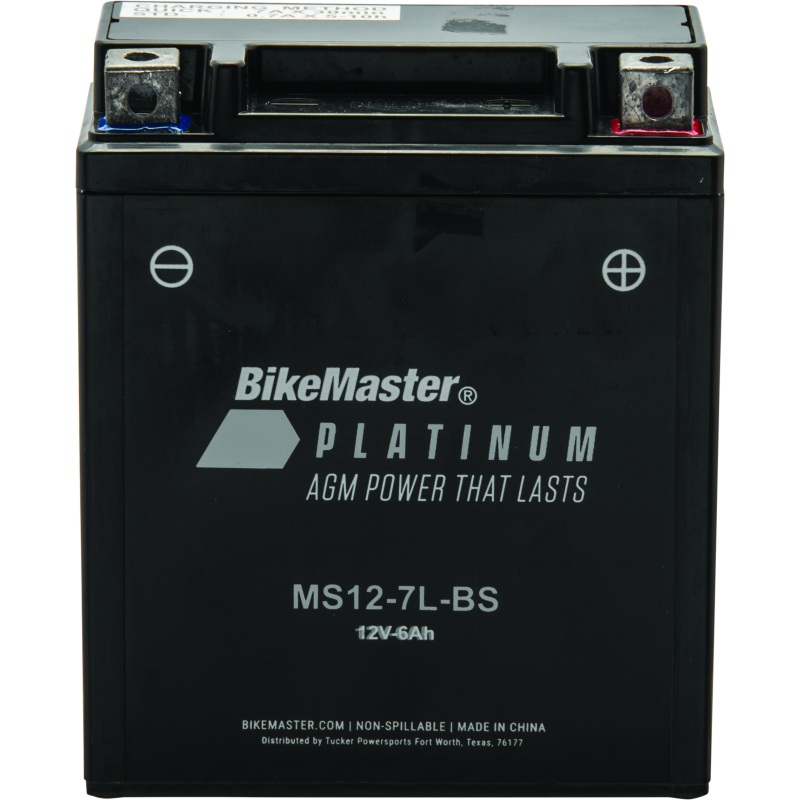 BikeMaster AGM Battery – MS12-7L-BS