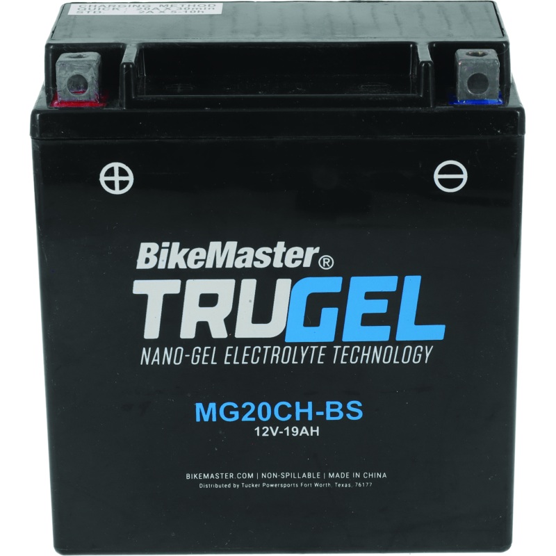 BikeMaster TruGel Battery – MG20CH-BS