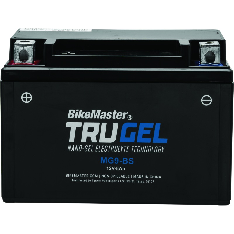 BikeMaster TruGel Battery – MG9-BS