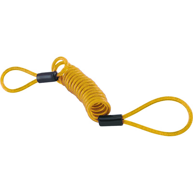 Bully Lock Reminder Disc Cable 4 ft. – Yellow