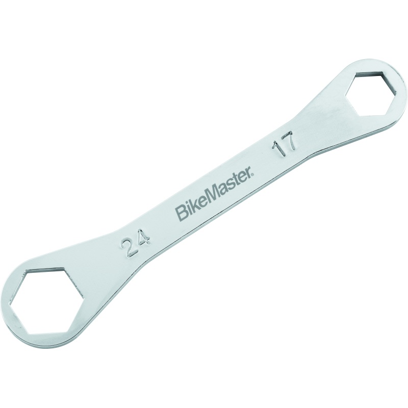 BikeMaster Rider Wrench – 24mm 6-pt x 17mm 6-pt