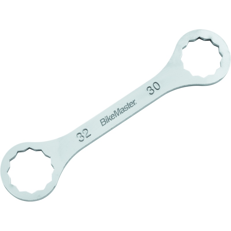 BikeMaster Steering Stem and Fork Cap Wrench – 30mm 12-pt x 32mm 12-pt