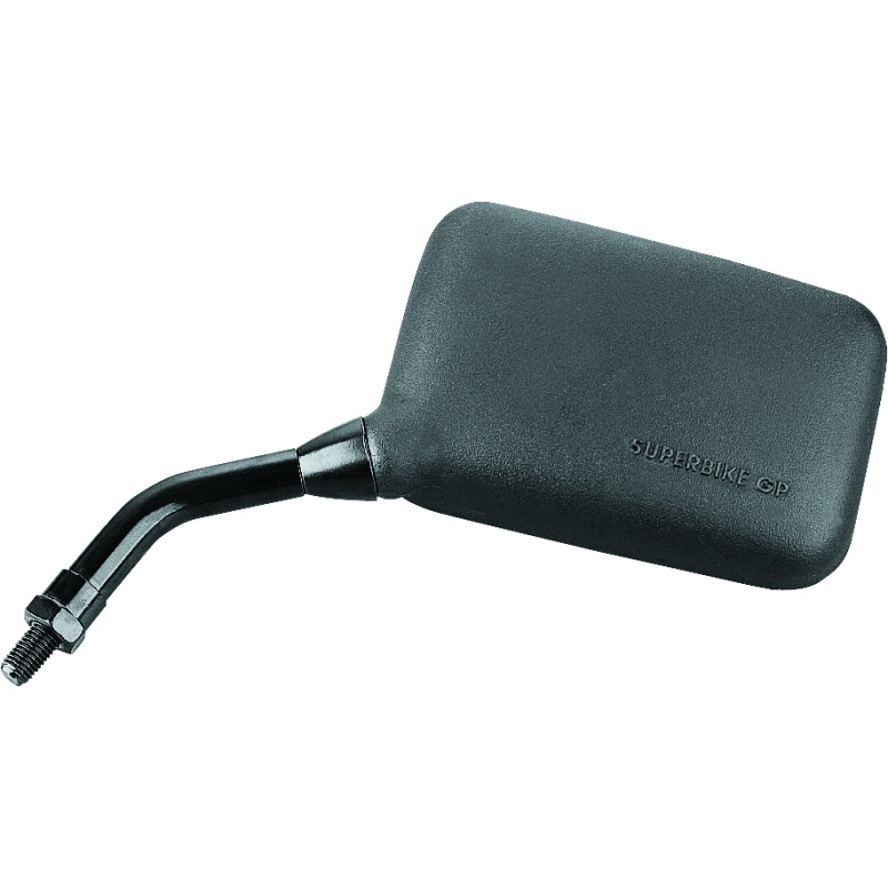 BikeMaster Superbike AX Mirror 10mm – Left – Black