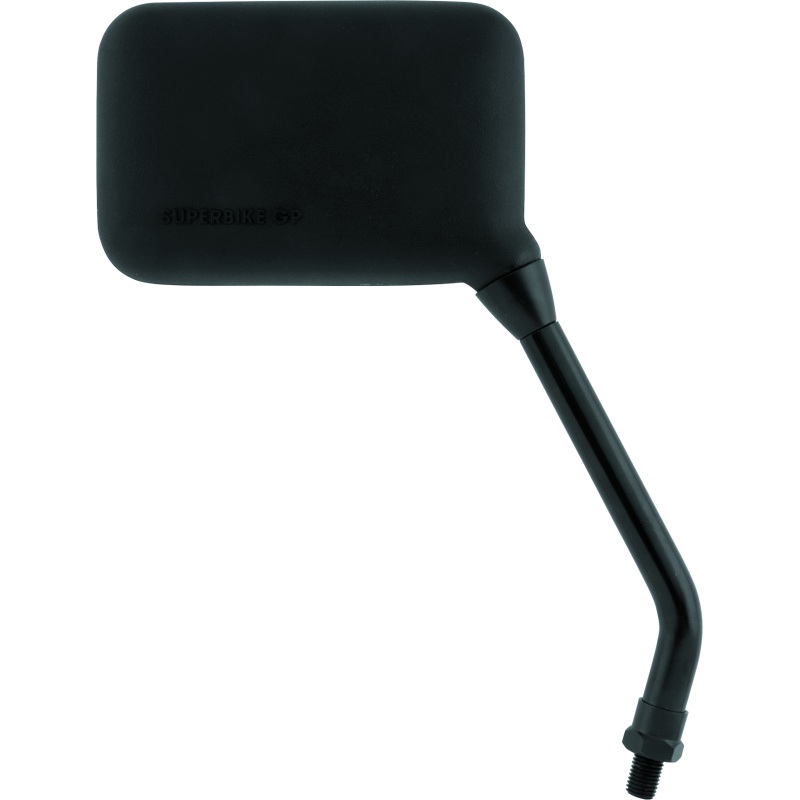 BikeMaster Superbike GP Mirror 10mm Long Right – Black