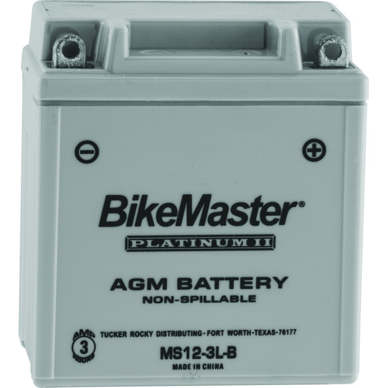 BikeMaster AGM Battery – MS12-3L-B