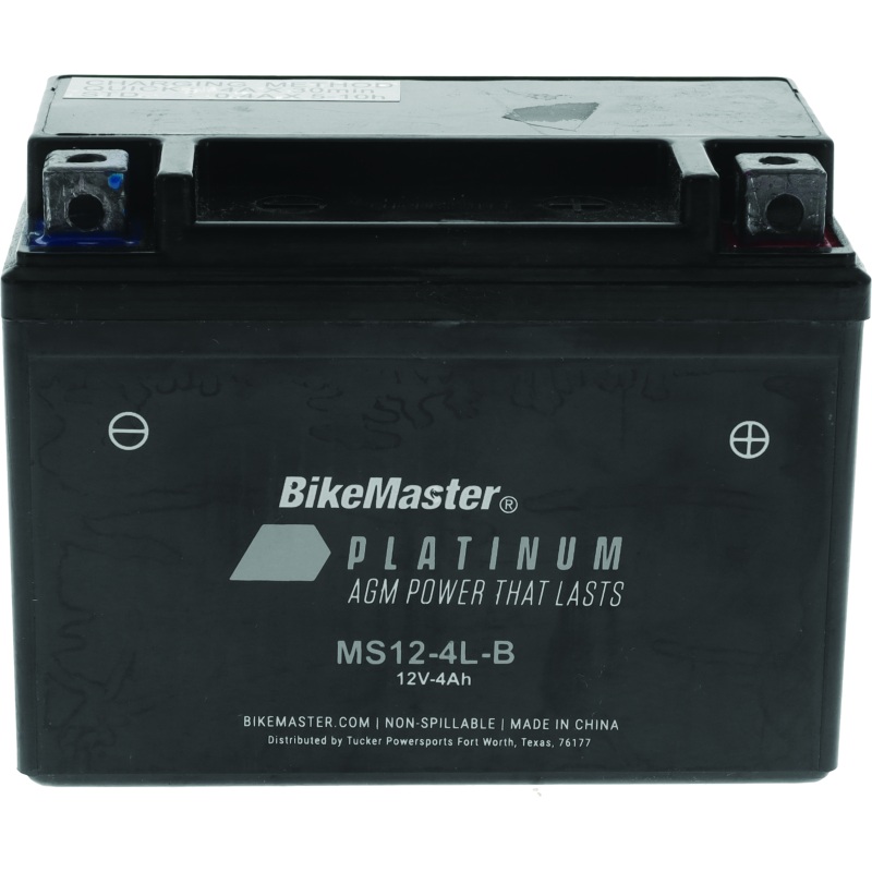 BikeMaster AGM Battery – MS12-4L-B